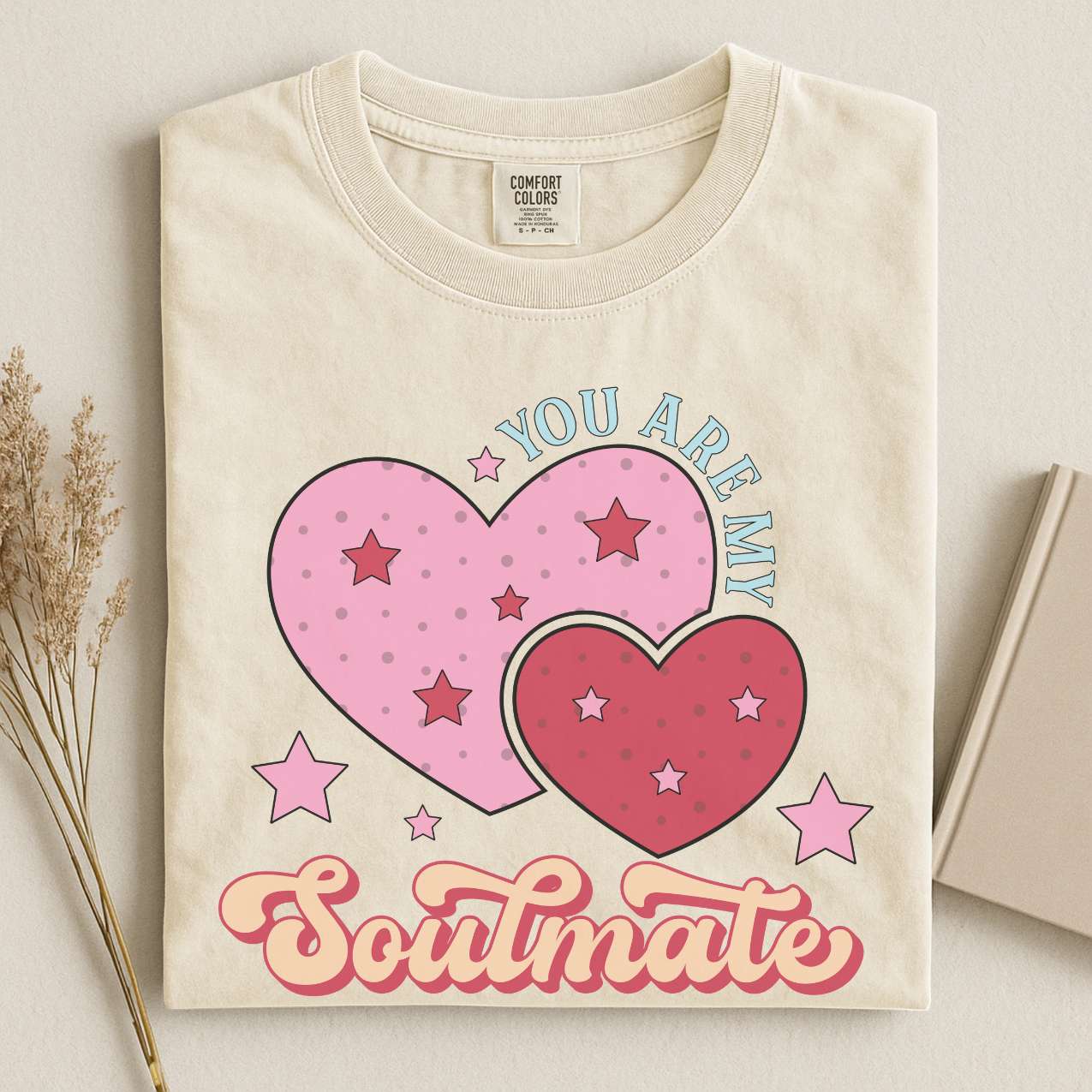 Valentine Shirt You Are My Souldmate, Vintage Romantic T-Shirt, Love Retro Unisex Tee