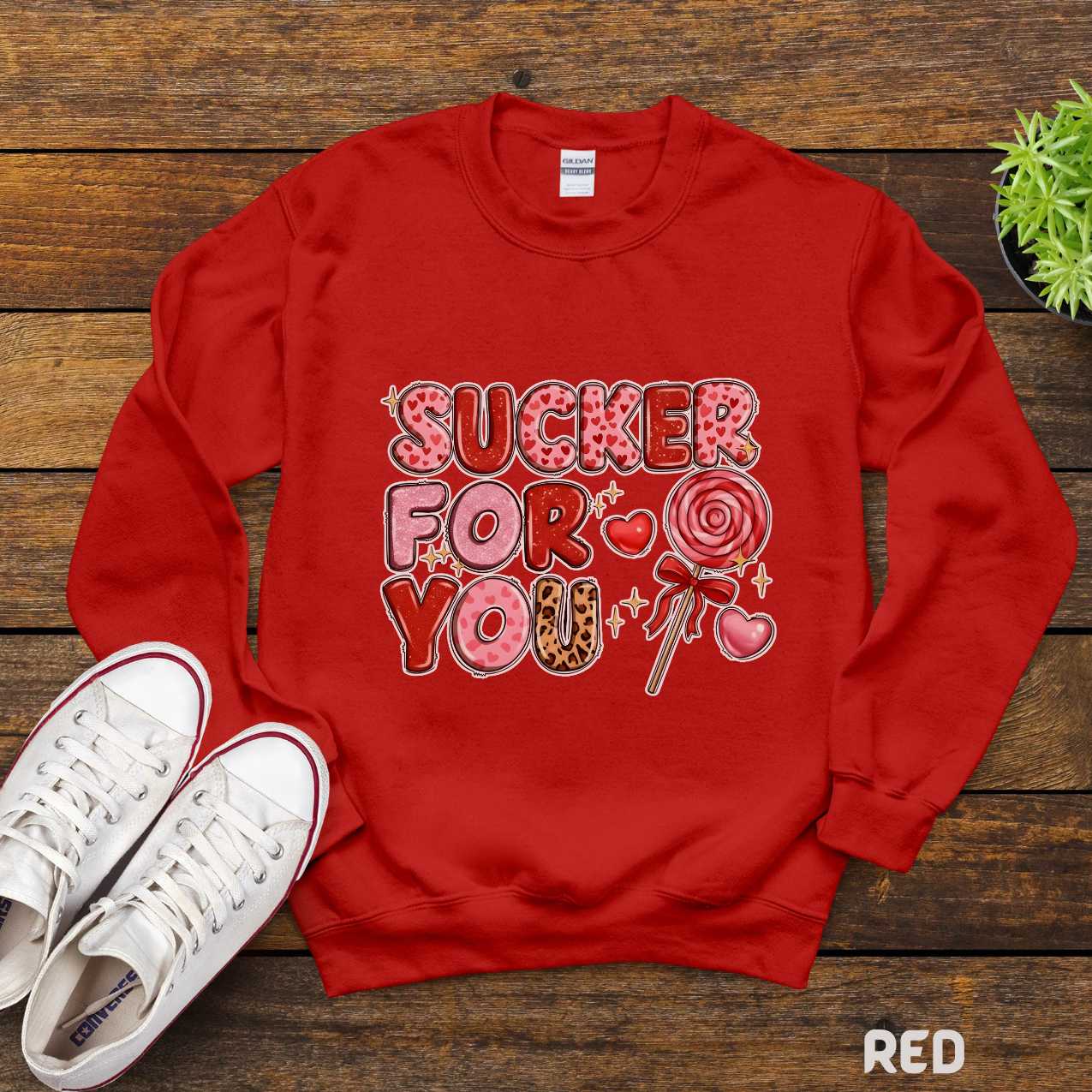 Valentine Day Sucker for You Shirt, T-Shirt, Sweatshirt, Unisex Tee