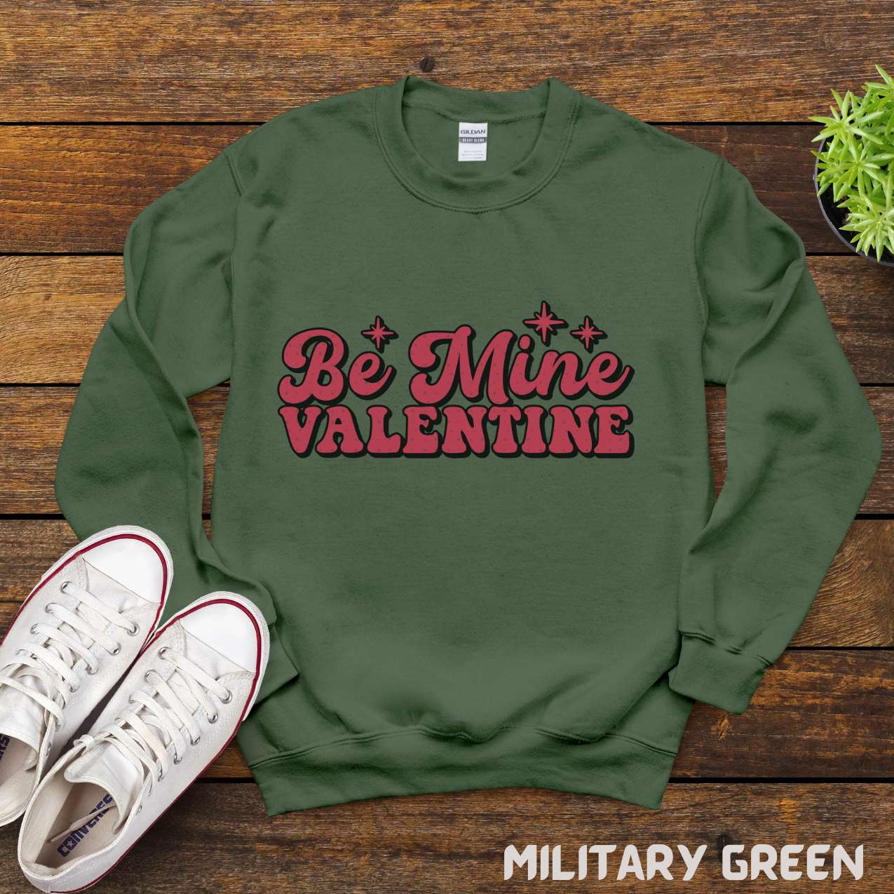 Be Mine Valentine Day, Pink Heart Shirt, Comfort Colors Casual Wear, Romantic Gift