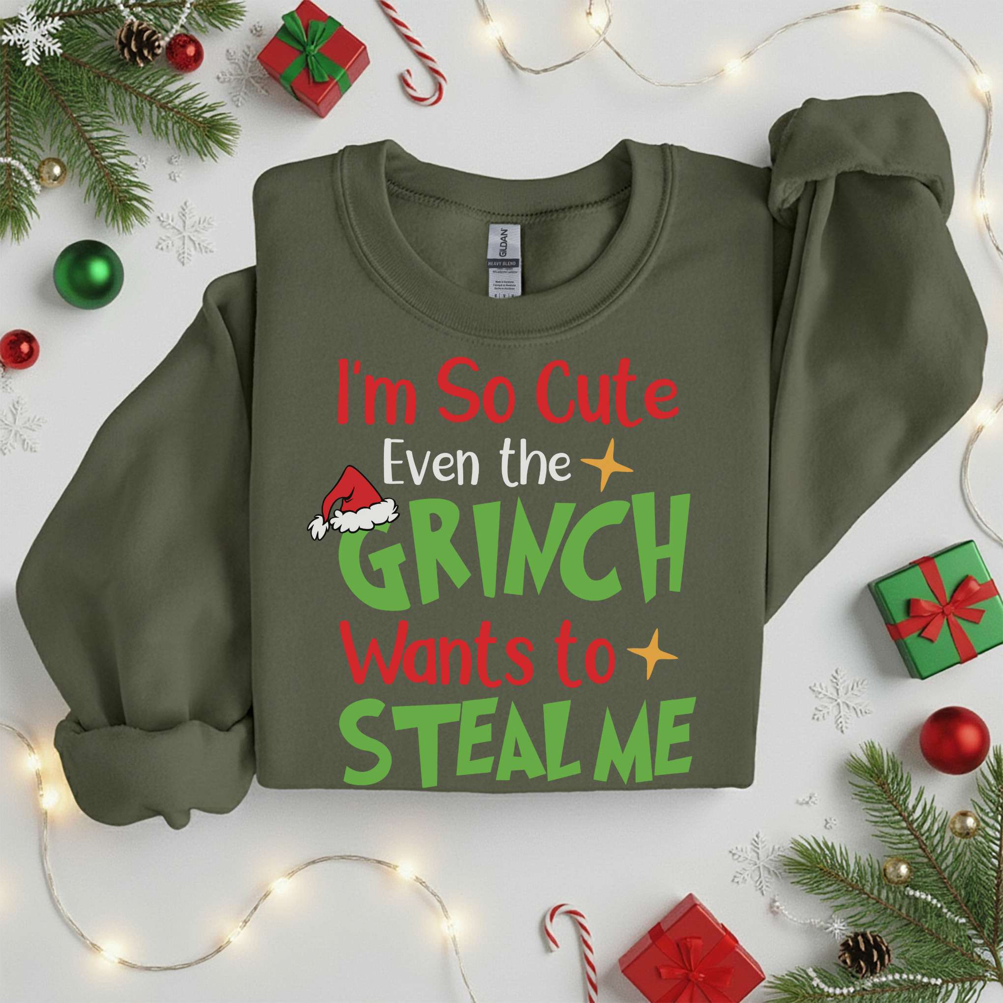 Grinch Want to Steal Me Sweater • Christmas Holiday Tee •  Unisex T-Shirt