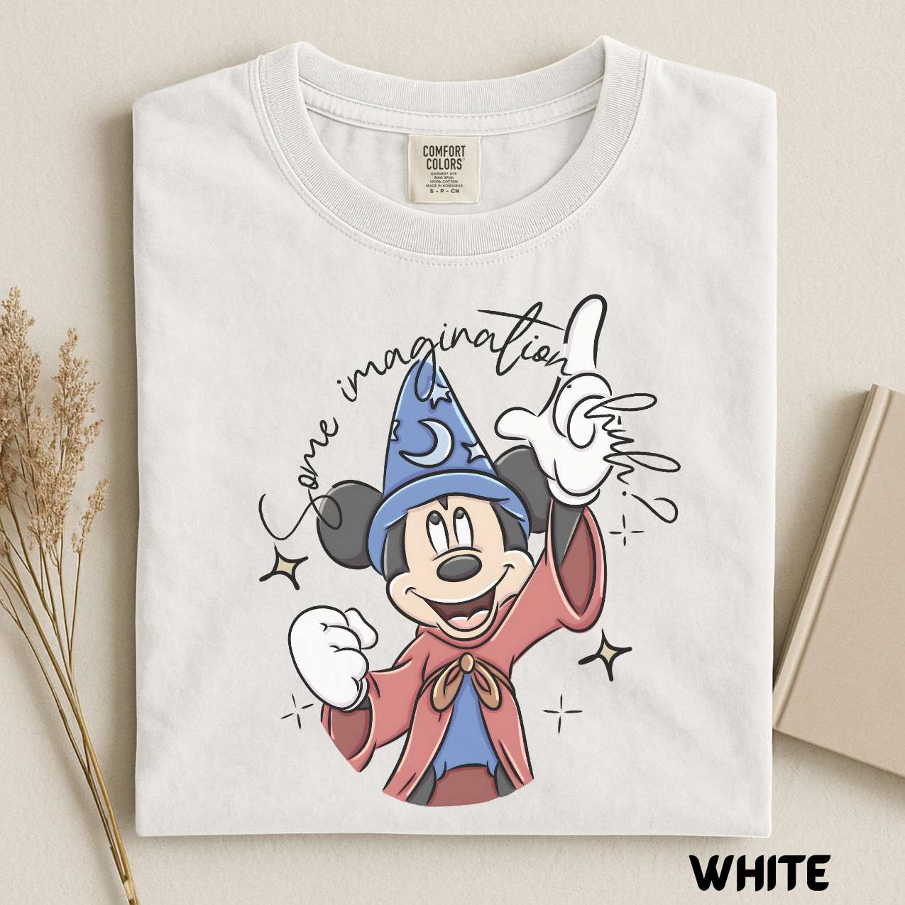 Some Imagination Huh Mickey Disney Fantasia Shirt, Fantasia Sorcerer Mickey Wizard Disney Girl Trip, Walt Disney World Disneyland Fantasmic