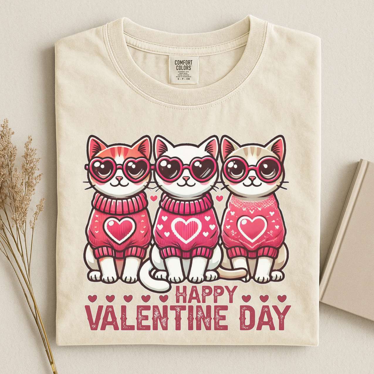 Happy Valentine Day Shirt, Vintage Romantic T-Shirt, Love Retro Unisex Tee