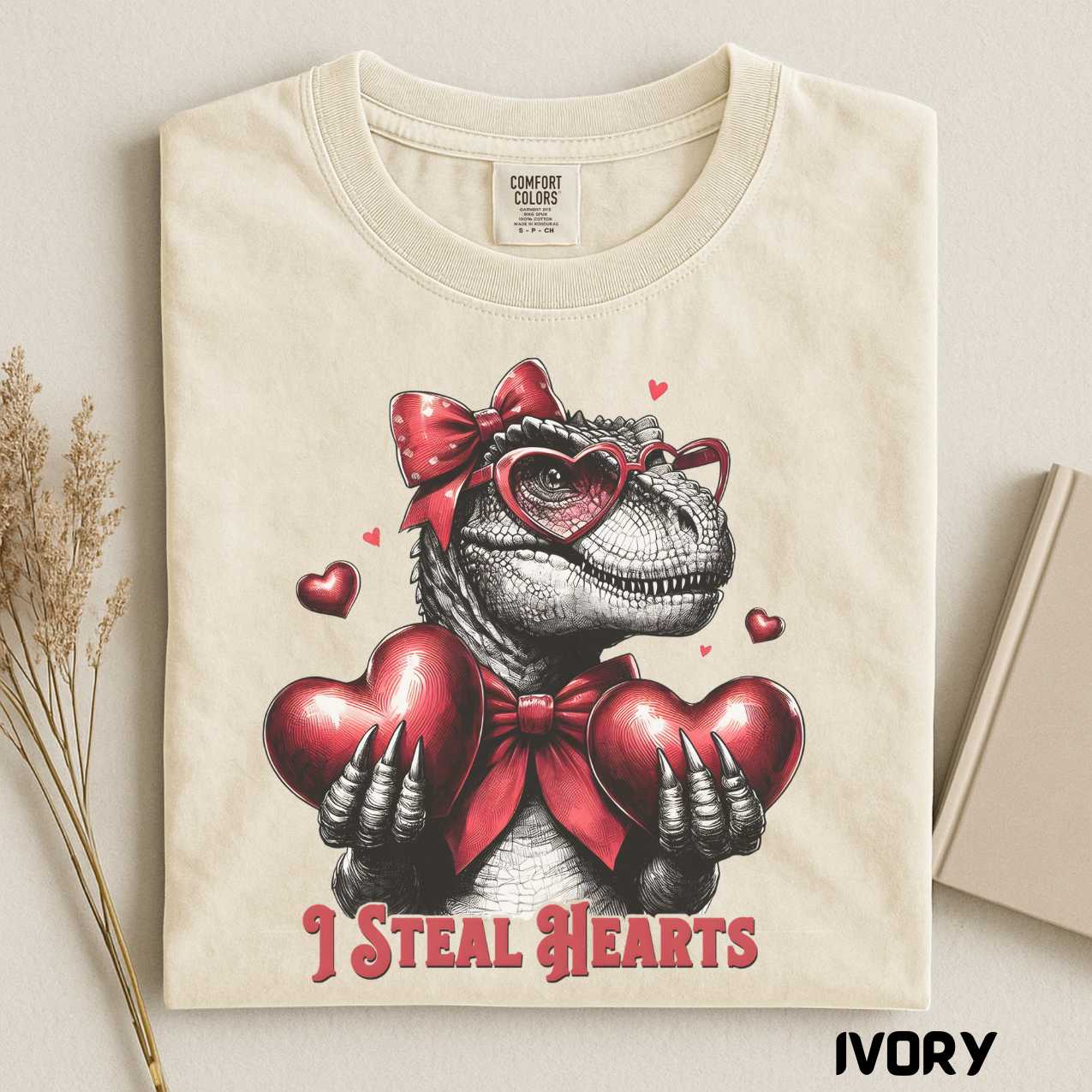 Valentine Day I Steal Heart Shirt, Vintage Romantic T-Shirt, Love Retro Unisex Tee