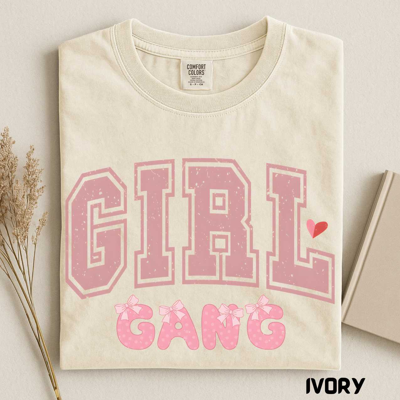 Valentine Day Girl Gang Shirt, Vintage Romantic T-Shirt, Retro Unisex Tee