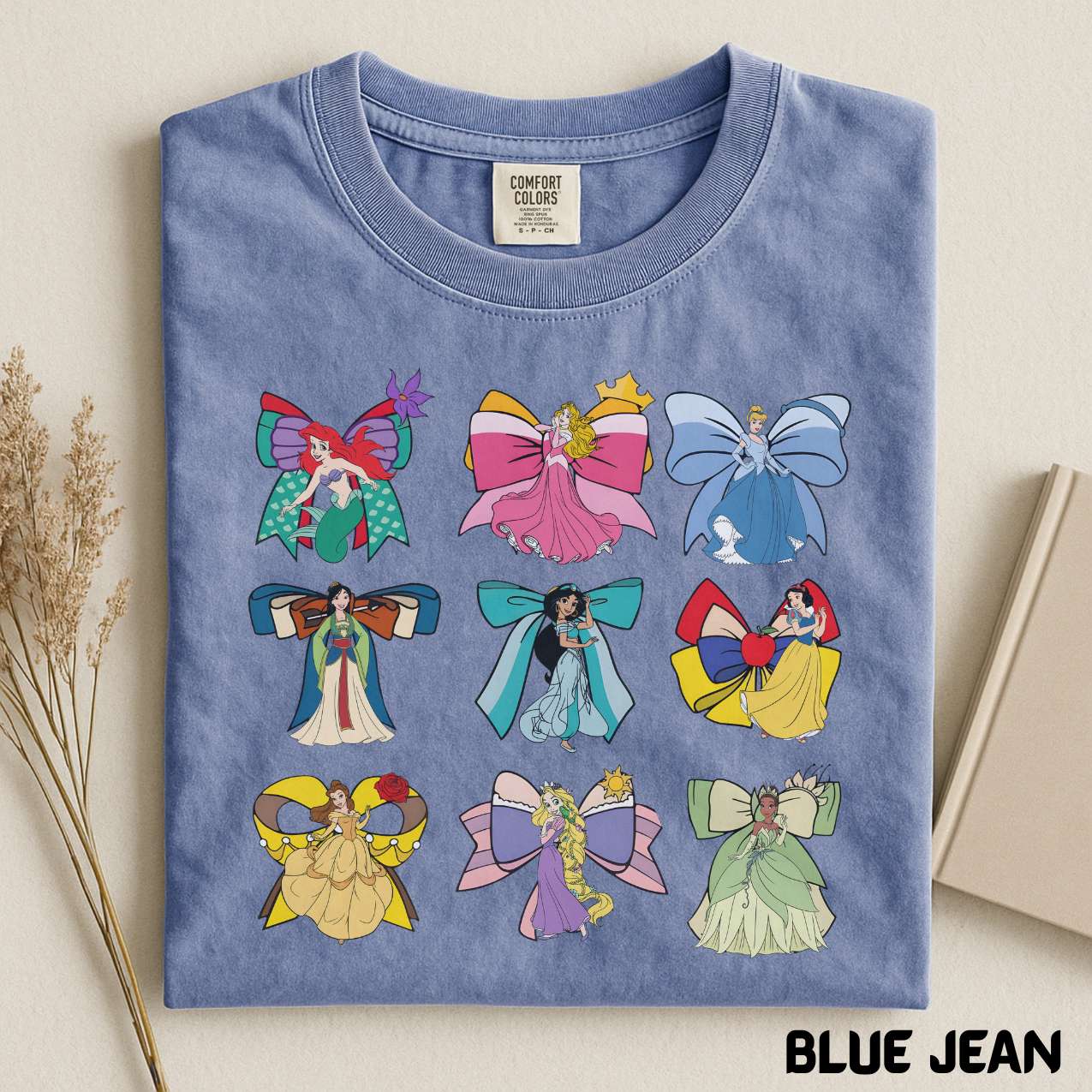 Disney Fairytale Princess Shirt, Cute Ribbons and Bows Sweatshirt, Magical Royal Girls, Fantasy Gift Tee