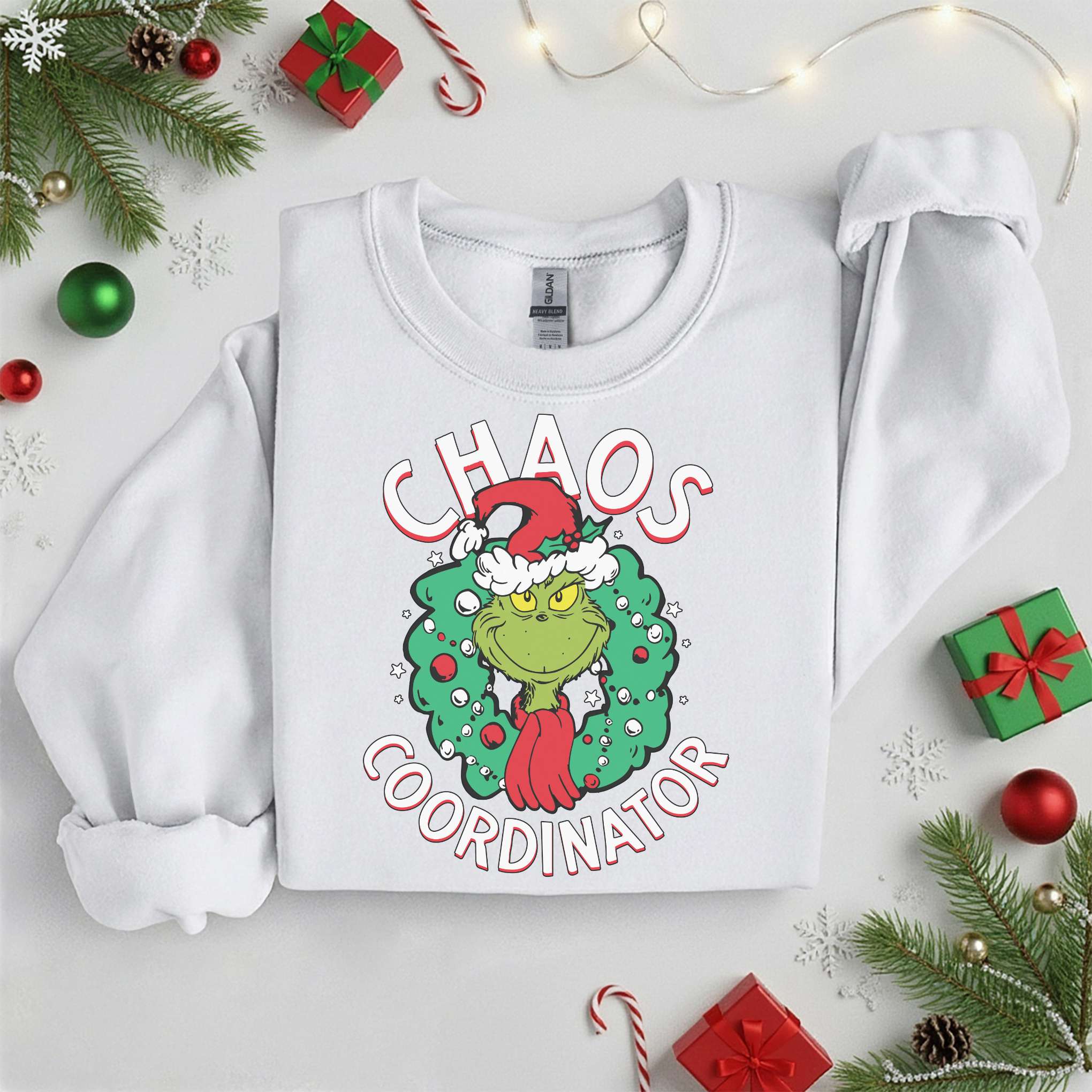 Grinch Chaos Coordinator Sweater • Christmas Holiday Tee • Unisex T-Shirt