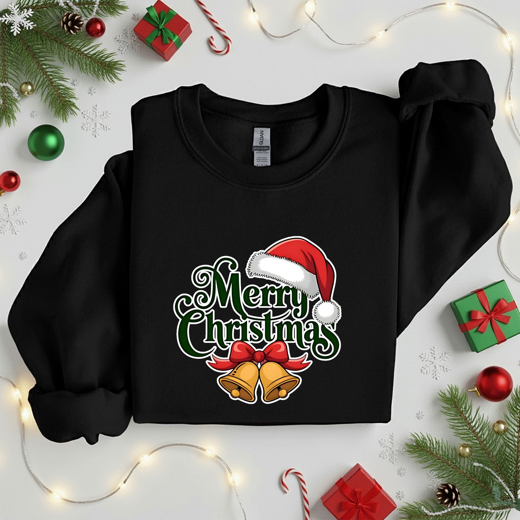 Merry Christmas Sweatshirt • Cozy Holiday Tee • Winter Shirt • Xmas Gift • Unisex T-Shirt