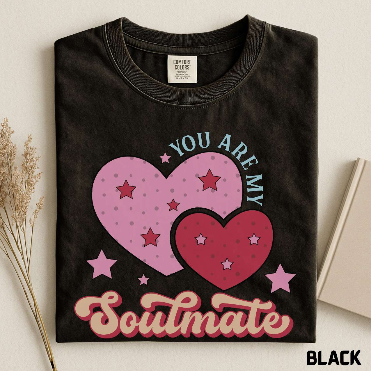 Valentine Shirt You Are My Souldmate, Vintage Romantic T-Shirt, Love Retro Unisex Tee