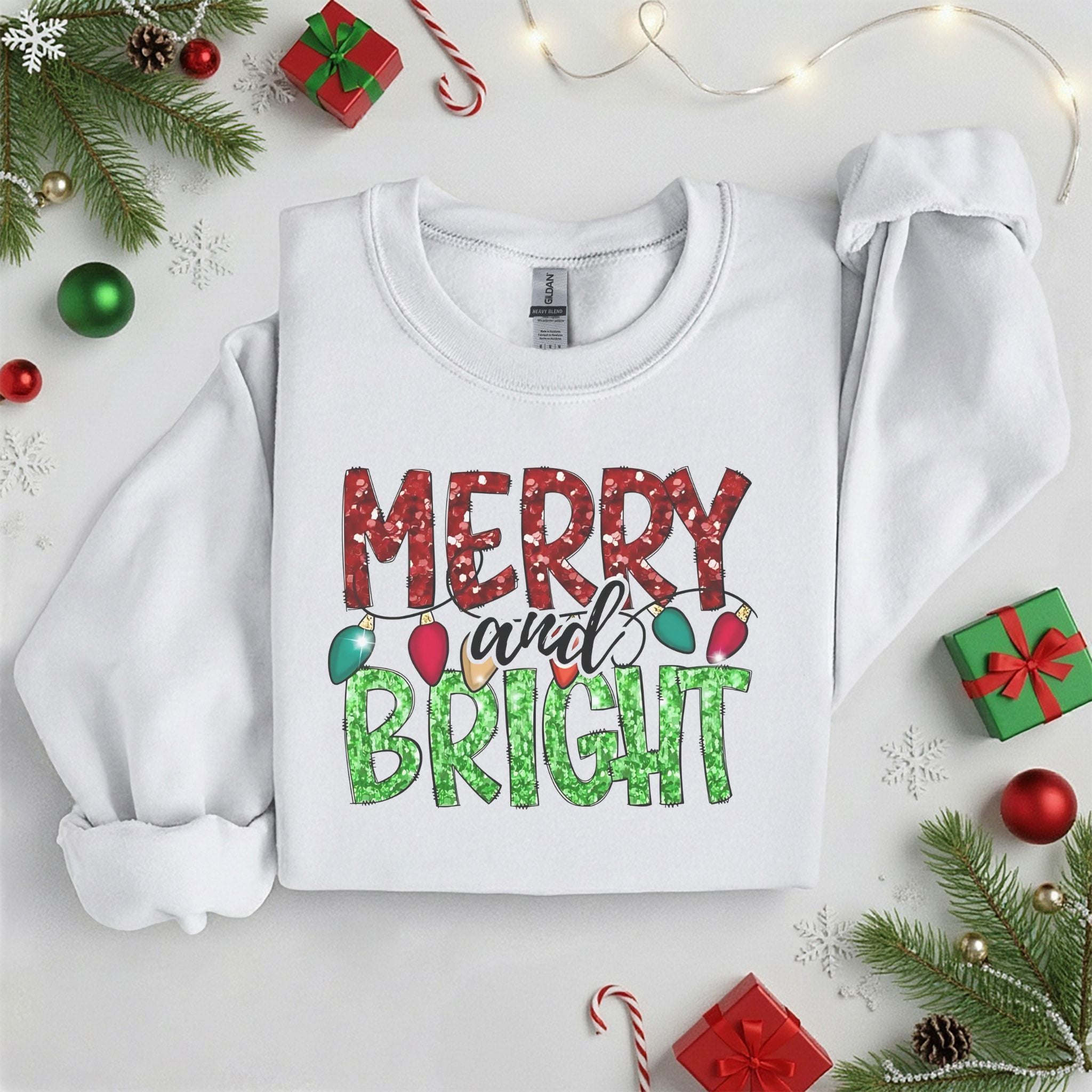 Retro Santa Christmas Sweater• Rock and Roll Santa Tshirt • Vintage Holiday