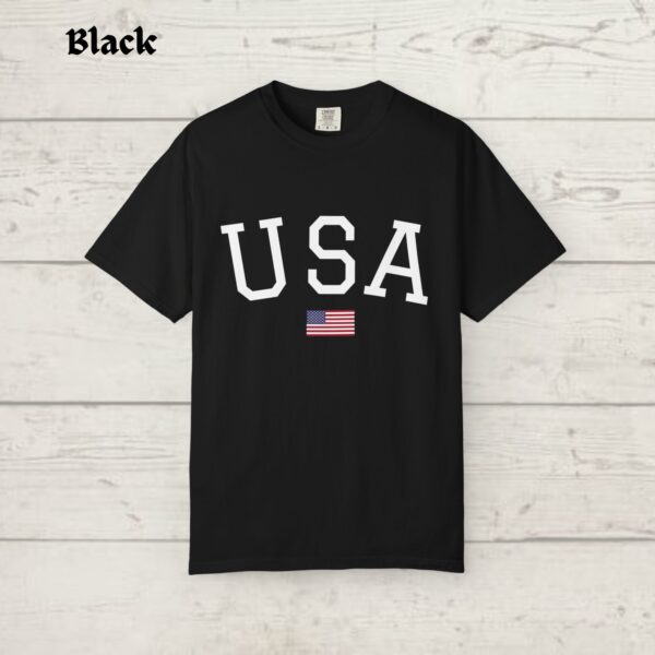 USA Flag Shirt, 4th of July Shirt, Big USA Tshirt, USA Comfort Colors Shirt, Comfort Colors Usa Flag Tee, Usa Comfort Colors Tee, Usa Shirt - Image 9
