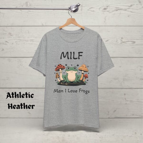 Funny MILF Froggy Tee, Retro Frog Tshirt, Cottagecore Froggy Tee, Toad Shirt, Frog Lover shirt, Mom Shirt Gift - Image 9