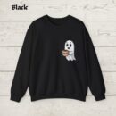 Cute Spooky Coffee Sweatshirt, Womens Ghost Sweatshirt, Spooky Season, Fall Coffee Lover Shirt, Halloween Party Shirt