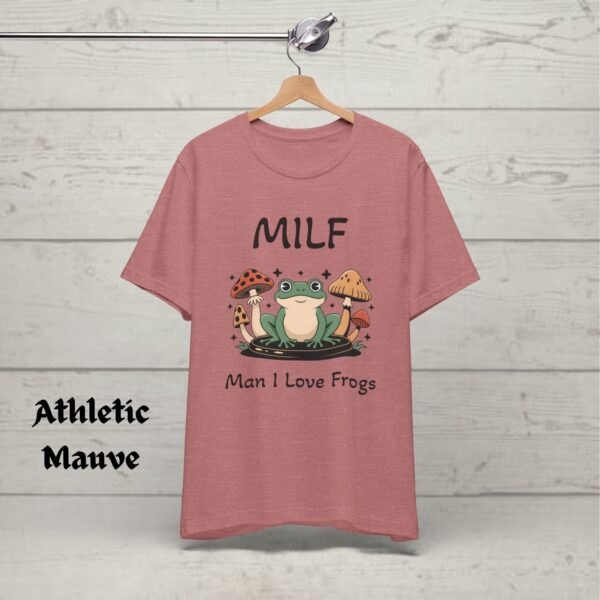 Funny MILF Froggy Tee, Retro Frog Tshirt, Cottagecore Froggy Tee, Toad Shirt, Frog Lover shirt, Mom Shirt Gift - Image 8