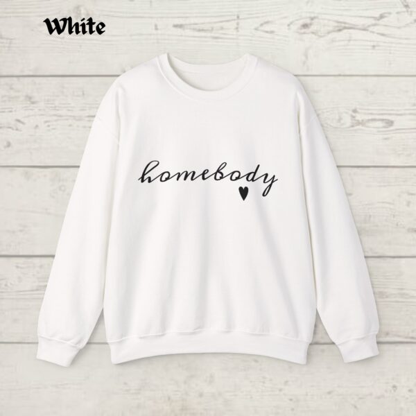 Homebody Sweatshirt, Homebody Shirt, Cozy Sweatshirt, Graphic Sweatshirt, Slouchy Sweatshirt, Cute Sweatshirt, Trendy Sweatshirt - Image 3