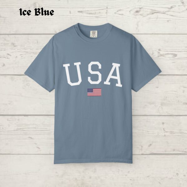 USA Flag Shirt, 4th of July Shirt, Big USA Tshirt, USA Comfort Colors Shirt, Comfort Colors Usa Flag Tee, Usa Comfort Colors Tee, Usa Shirt - Image 6