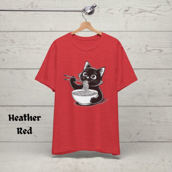 Noodle Cat Shirt, Ramen Cat Shirt, Cat Mom Shirt, Cat Tee, Cat Lover Shirt, Animal Lover Tee, Cat Lovers Tee, Gift for Mom - Image 6