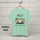 Funny MILF Froggy Tee, Retro Frog Tshirt, Cottagecore Froggy Tee, Toad Shirt, Frog Lover shirt, Mom Shirt Gift