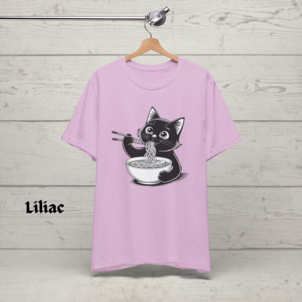 Noodle Cat Shirt, Ramen Cat Shirt, Cat Mom Shirt, Cat Tee, Cat Lover Shirt, Animal Lover Tee, Cat Lovers Tee, Gift for Mom - Image 7