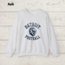 Detroit Football Sweatshirt, Vintage Detroit Crewneck Sweatshirt/ Shirt, Lions Gear, Detroit Lions Hoodie, Detroit Game Day Sweatshirt