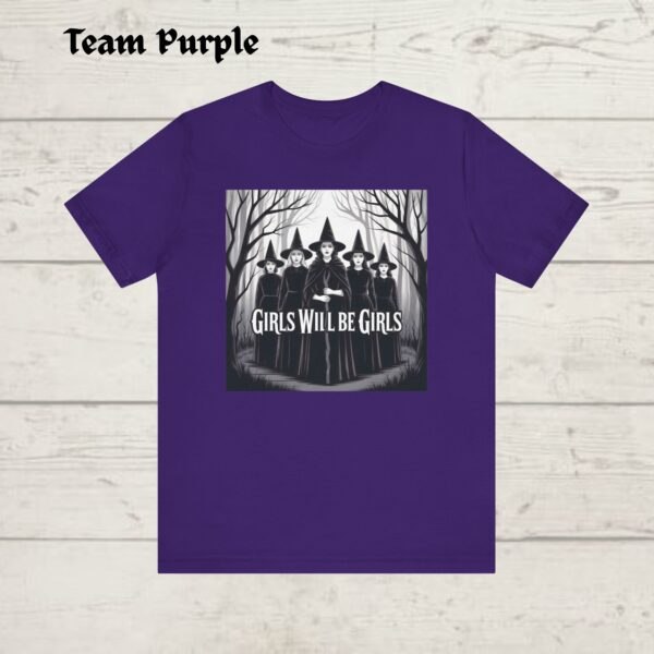 Girls Will Be Girls Witch tshirt, Funny Witch tshirt, Halloween Women Shirt, Witchy Vibes - Image 3