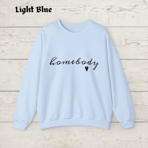 Homebody Sweatshirt, Homebody Shirt, Cozy Sweatshirt, Graphic Sweatshirt, Slouchy Sweatshirt, Cute Sweatshirt, Trendy Sweatshirt - Image 5