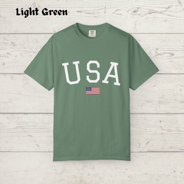 USA Flag Shirt, 4th of July Shirt, Big USA Tshirt, USA Comfort Colors Shirt, Comfort Colors Usa Flag Tee, Usa Comfort Colors Tee, Usa Shirt - Image 4