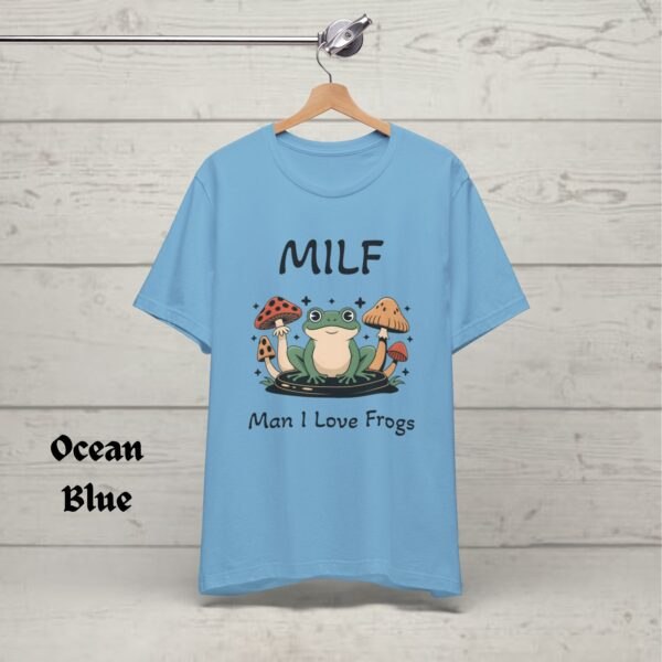 Funny MILF Froggy Tee, Retro Frog Tshirt, Cottagecore Froggy Tee, Toad Shirt, Frog Lover shirt, Mom Shirt Gift - Image 5