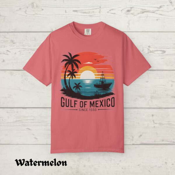 Gulf of Mexico Shirt Gulf Coast Shirt Texas Alabama Mississippi Florida Beach Crewneck Mexico Gift for Mexico Lover Gulf of Mexico Gift Tee - Image 8