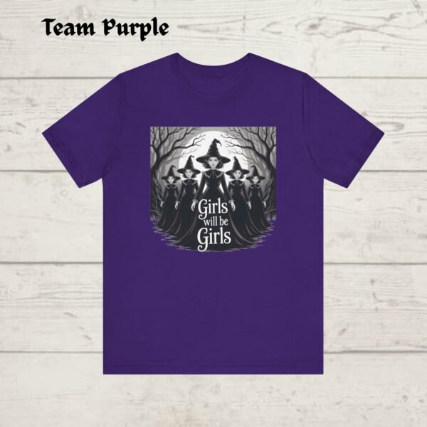 Girls Will Be Girls Witch tshirt, Funny Witch tshirt, Halloween Women Shirt, Witchy Vibes - Image 8