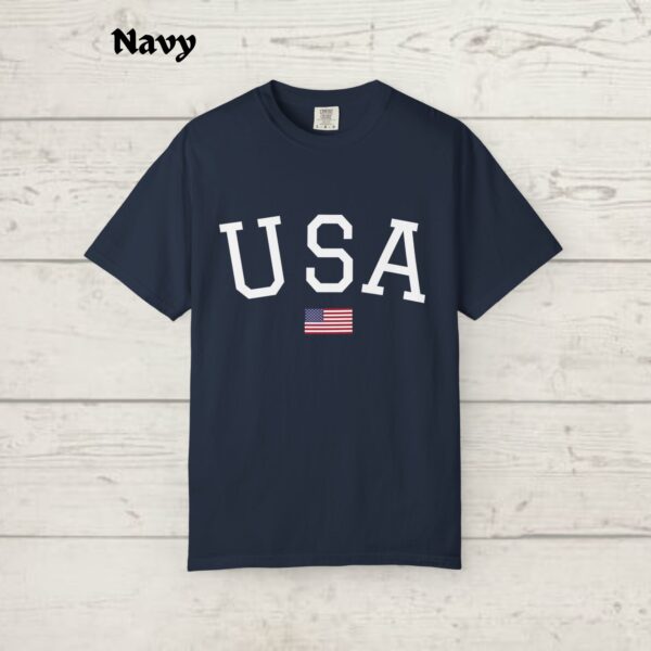 USA Flag Shirt, 4th of July Shirt, Big USA Tshirt, USA Comfort Colors Shirt, Comfort Colors Usa Flag Tee, Usa Comfort Colors Tee, Usa Shirt - Image 5