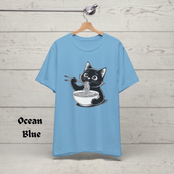 Noodle Cat Shirt, Ramen Cat Shirt, Cat Mom Shirt, Cat Tee, Cat Lover Shirt, Animal Lover Tee, Cat Lovers Tee, Gift for Mom - Image 9