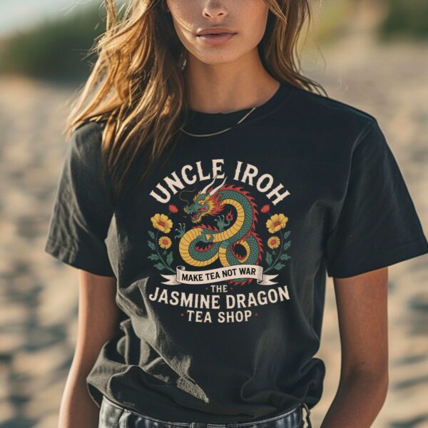 Avatar The Last Airbender Bella Canvas Shirt, Jasmine Dragon Tea House Shirt, Uncle Iroh Shirt