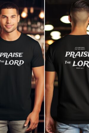 Let Every Breath Praise The Lord Tee | Screen Print tshirt | Christian apparel | Faith Based Christian Shirt | Unisex Screen Print