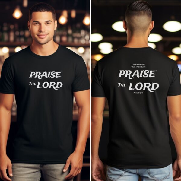 Let Every Breath Praise The Lord Tee | Screen Print tshirt | Christian apparel | Faith Based Christian Shirt | Unisex Screen Print